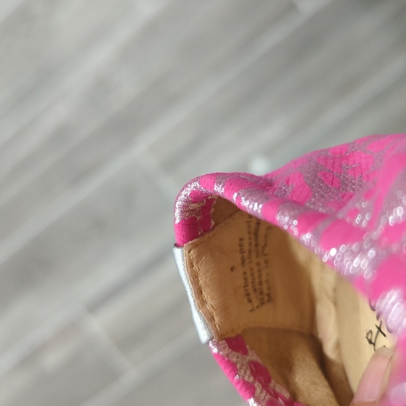 Storehouse Flats Breast Cancer Leather flats 5 - Picture 3 of 3